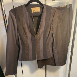 Designer suit; jacket and pencil skirt